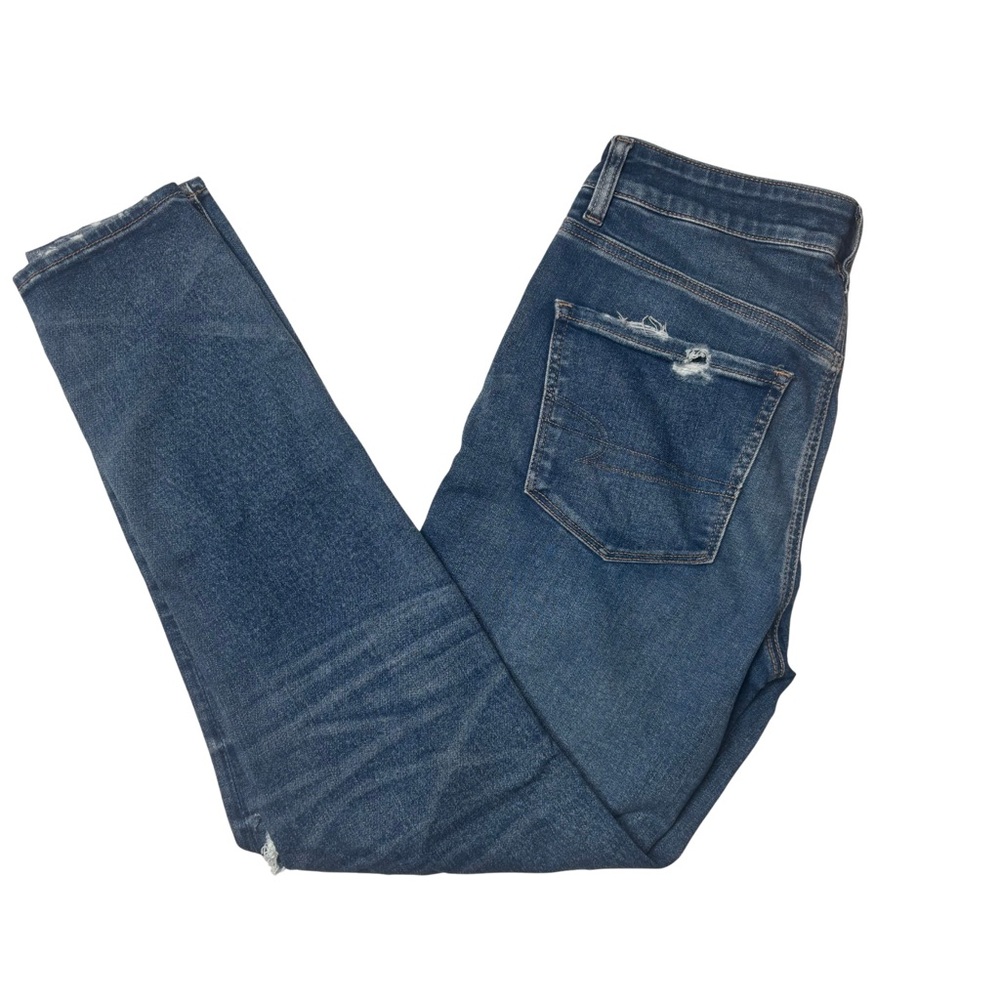 American Eagle Outfitters Dark Blue Skinny Jeans